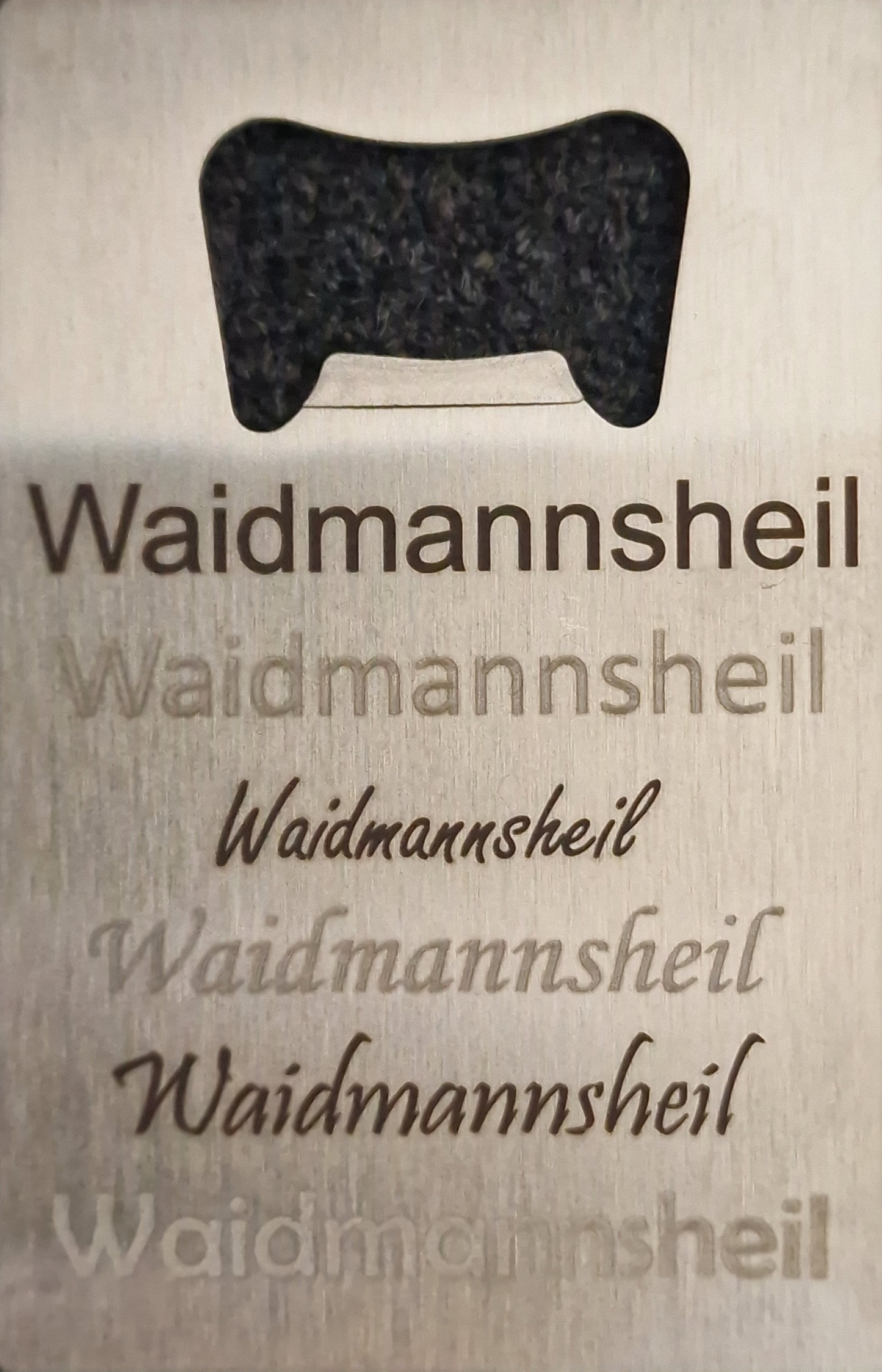 Edelstahl Flaschenöffner - individualisiert & personalisiert