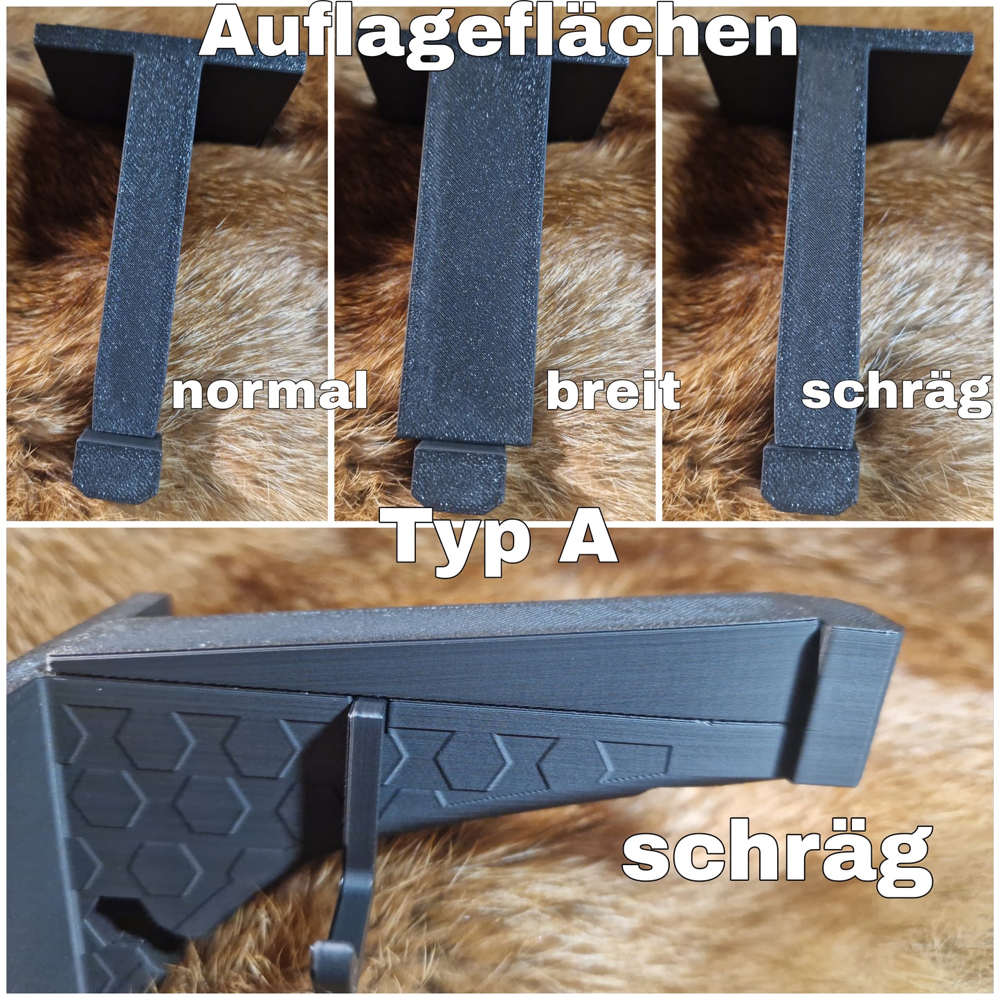 Schrankhaken / Zweibeinhalterung - mit System!