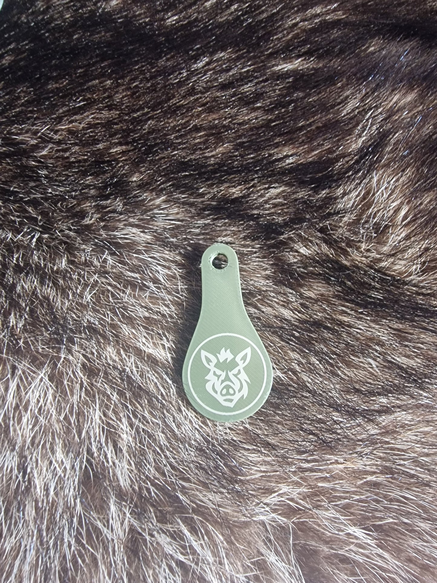 Einkaufswagenöffner mit jagdlichen Motiven