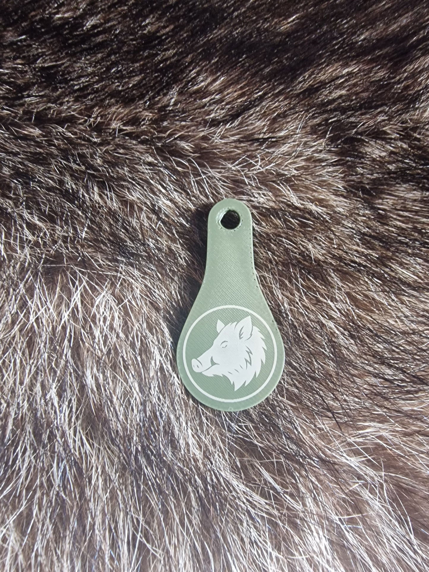 Einkaufswagenöffner mit jagdlichen Motiven