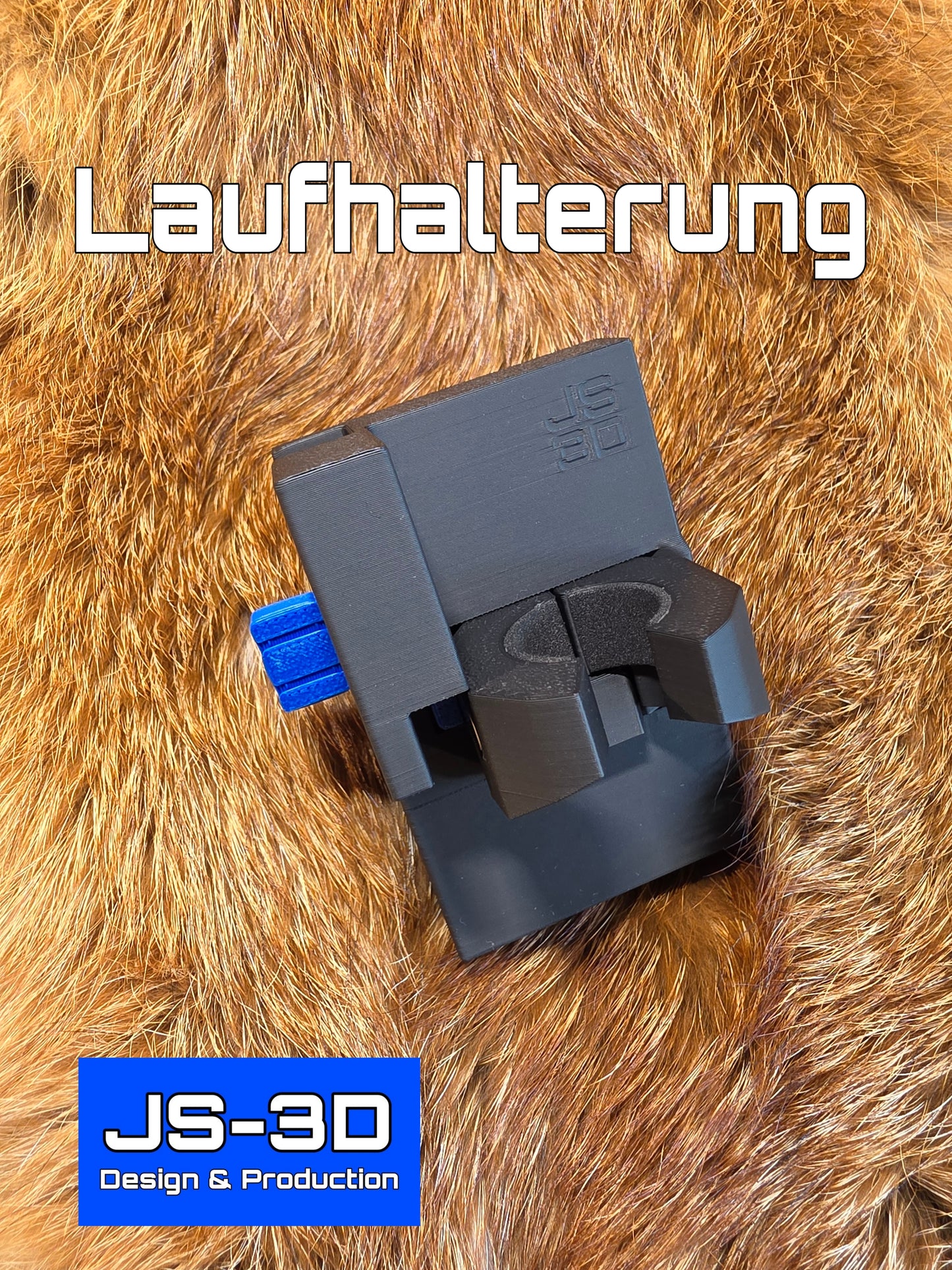 Halterung für Büchsen-, Flinten-/ Bockflinten Wechselläufe - eine für ALLE