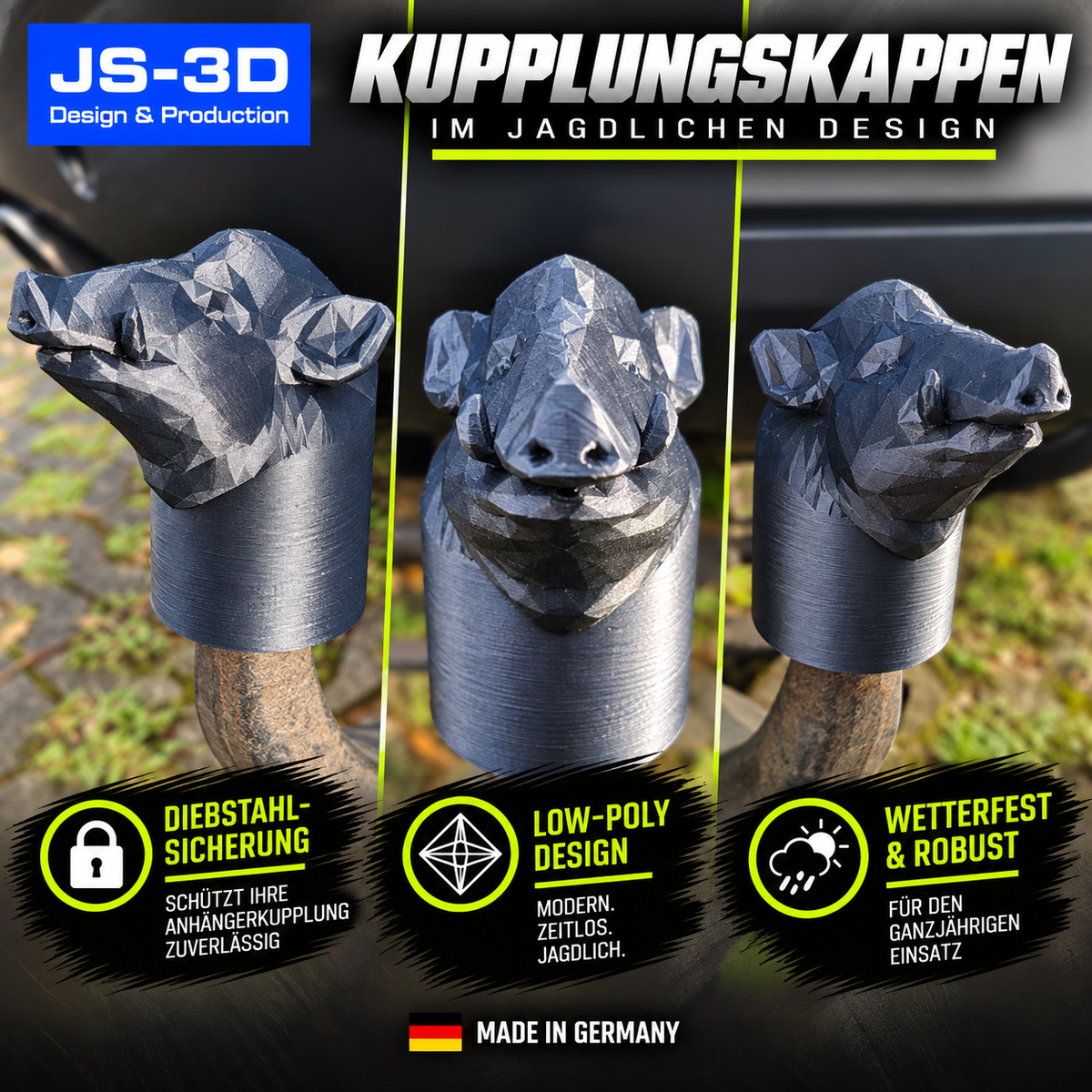 Tow Bar Cap - Keiler